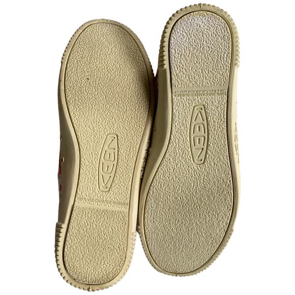KEEN Slip-On Flower Print Sneaker 5 Vegan Comfy - Picture 7 of 11